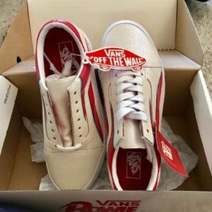 Brand New Old Skool VANS David Bowie Special David Bowie Edition Size 6 Women's